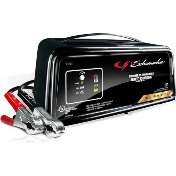 12V Fully Automatic Battery Charger and 10/50A Engine Starter - Picture 1 of 7